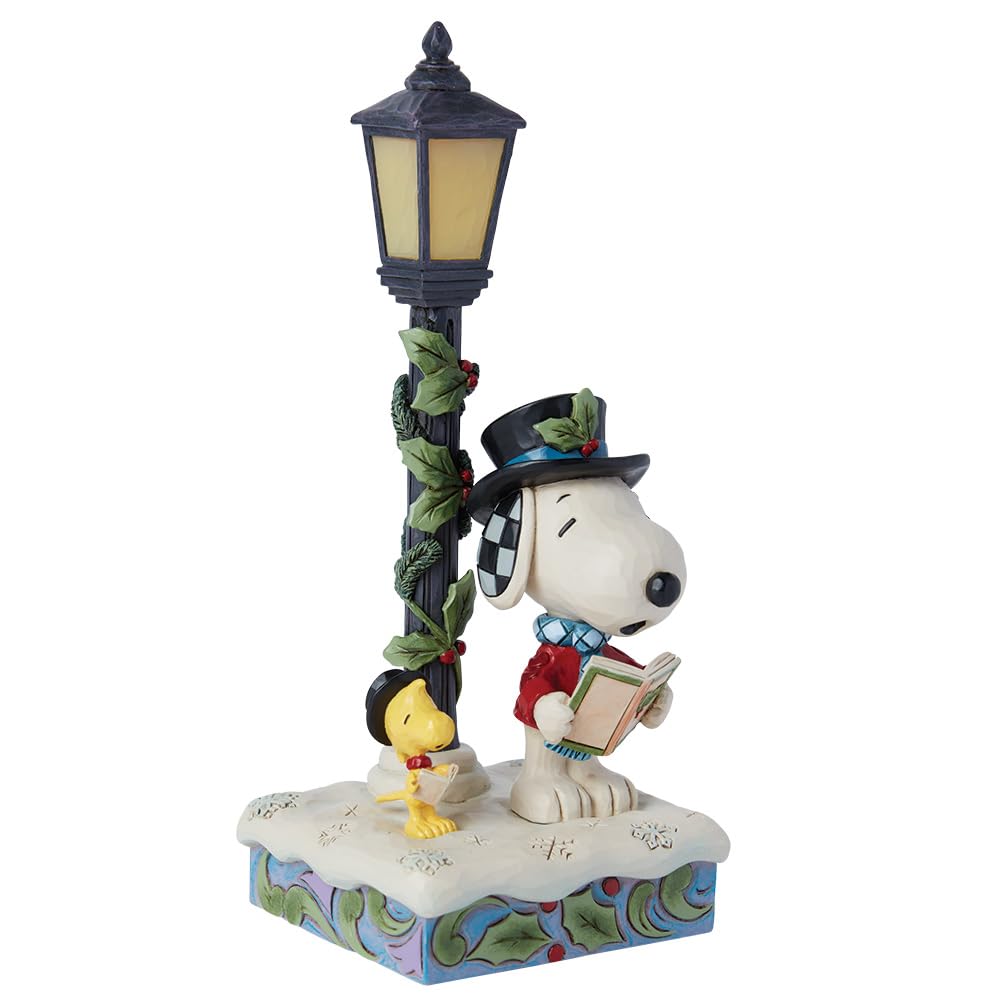 Amazon.com: Enesco Peanuts by Jim Shore Snoopy and Woodstock