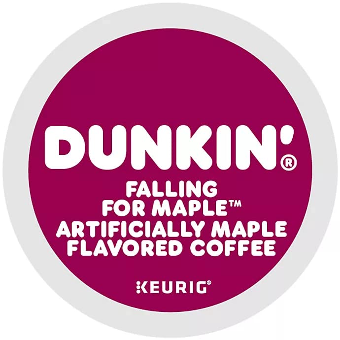 Miniatura 2 de Dunkin Donuts Falling for Maple Coffee K Cups, 2 paquetes de 22 K-Cups, edición limitada