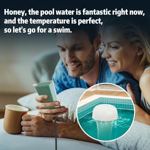 Dispositif intelligent d'analyse de l'eau 4-en-1 avec testeur PH et température digital - 3