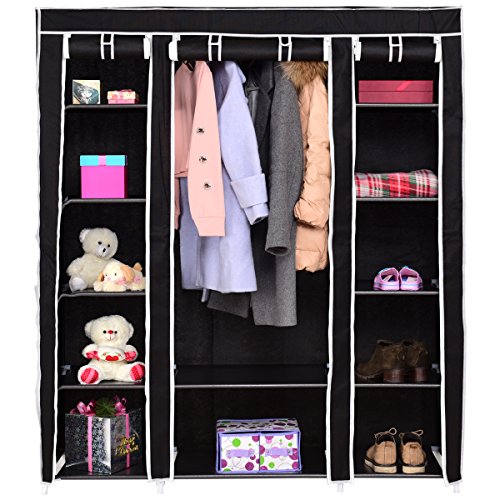 Kleiderschranke Mobel Wohnen Diy Kleiderschrank Stoff Mit Tur Faltschrank Garderobe Aufbewahrung Stoffschrank Patronlarinensesindeyiz Org