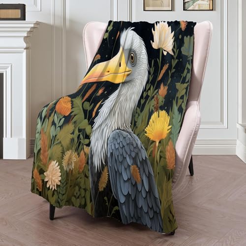 Manta Franela para Sofá Cálao Gris Africano Manta Mullida Suave y Cálida Estilo De Cuento De Hadas Frazada Jardín de la infancia Ideal Noches Frescas y Cualquier Temporada, Verde salvia-220x240cm