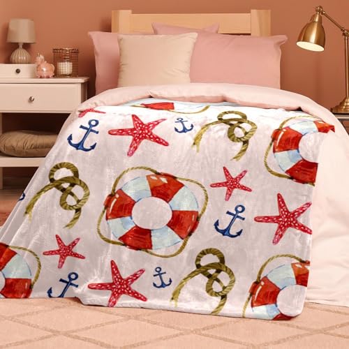 Couverture microfibre bouée de sauvetage pour cocooning - 8