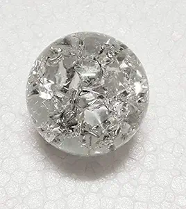 CHRONIKLE Beautiful Spherical Bubble Crack Design Water Fountain Ball for Decor Gifts (Size: 5 x 5 x 5 cm | Weight: 200 Gram)