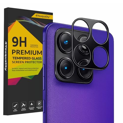 Image of 4youquality Back Camera Lens Protector Compatible with Motorola Edge 70 Fusion (1 Pack) | 9H Tempered Glass Camera Guard | Military-Grade Protection | Ultra Clear HD | Bubble-Free Easy Installation | Case Friendly Design