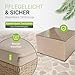 Juskys® Polyrattan Lounge Punta Cana L für 4-5 Personen mit 3er Sofa, Sessel, Hocker, Tisch & Kissen, Sitzgruppe für Garten, Terrasse und Balkon, Gartenmöbel Set wetterfest - Creme Sand