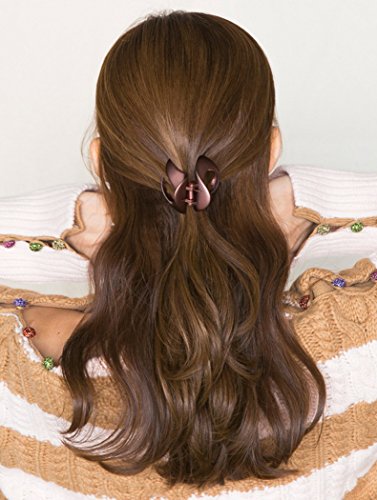 image for Jaw Clips, Fascigirl 5pcs Hair Clamps Simple Irregular Non Slip Hair A