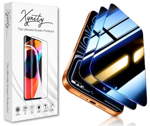 Image of Xynity 360 Privacy Tempered Glass for iPhone 17 Pro Max (2 Pack)