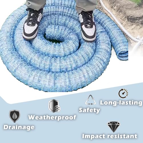 Tube de drainage souterrain à infiltration douce contre la stagnation de l'eau - 6