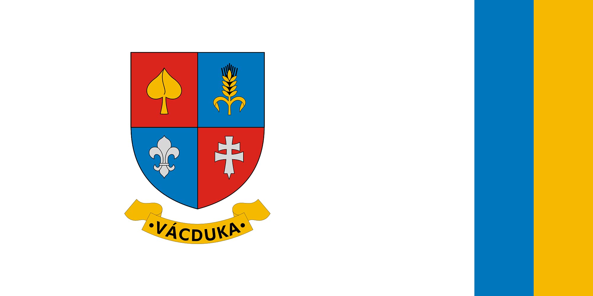 Drapeau paysage Vácduka grand pavillon de qualité supérieure 1.35m²