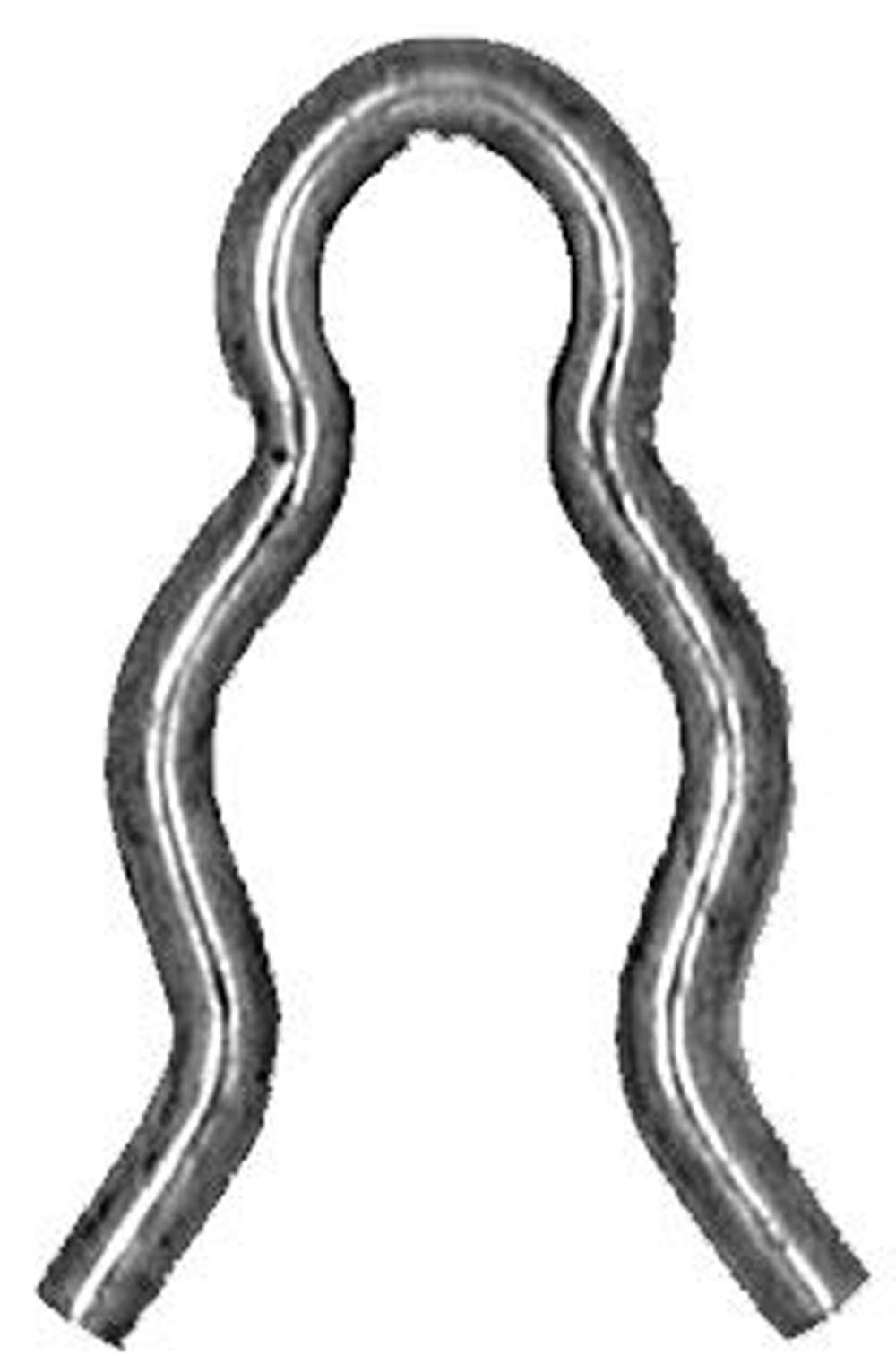 AMZ Clips And Fasteners 100 Hair Pin Cotter 7/32 I.D. 3/4 Overall Length