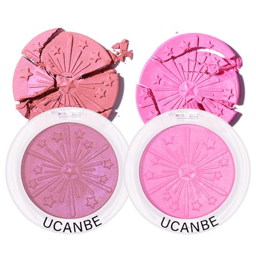 UCANBE Purple Blush Duo, Glow Blush for Cheeks - Seamless