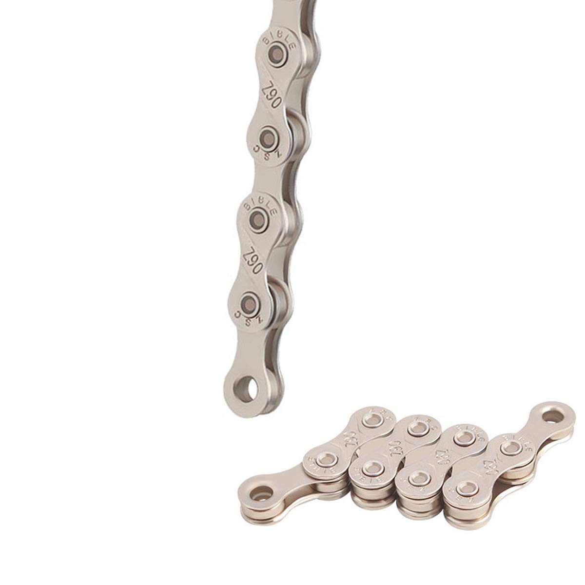 PLATTBike Chains High Strength Bicycle Chain 114-Links/116-Links