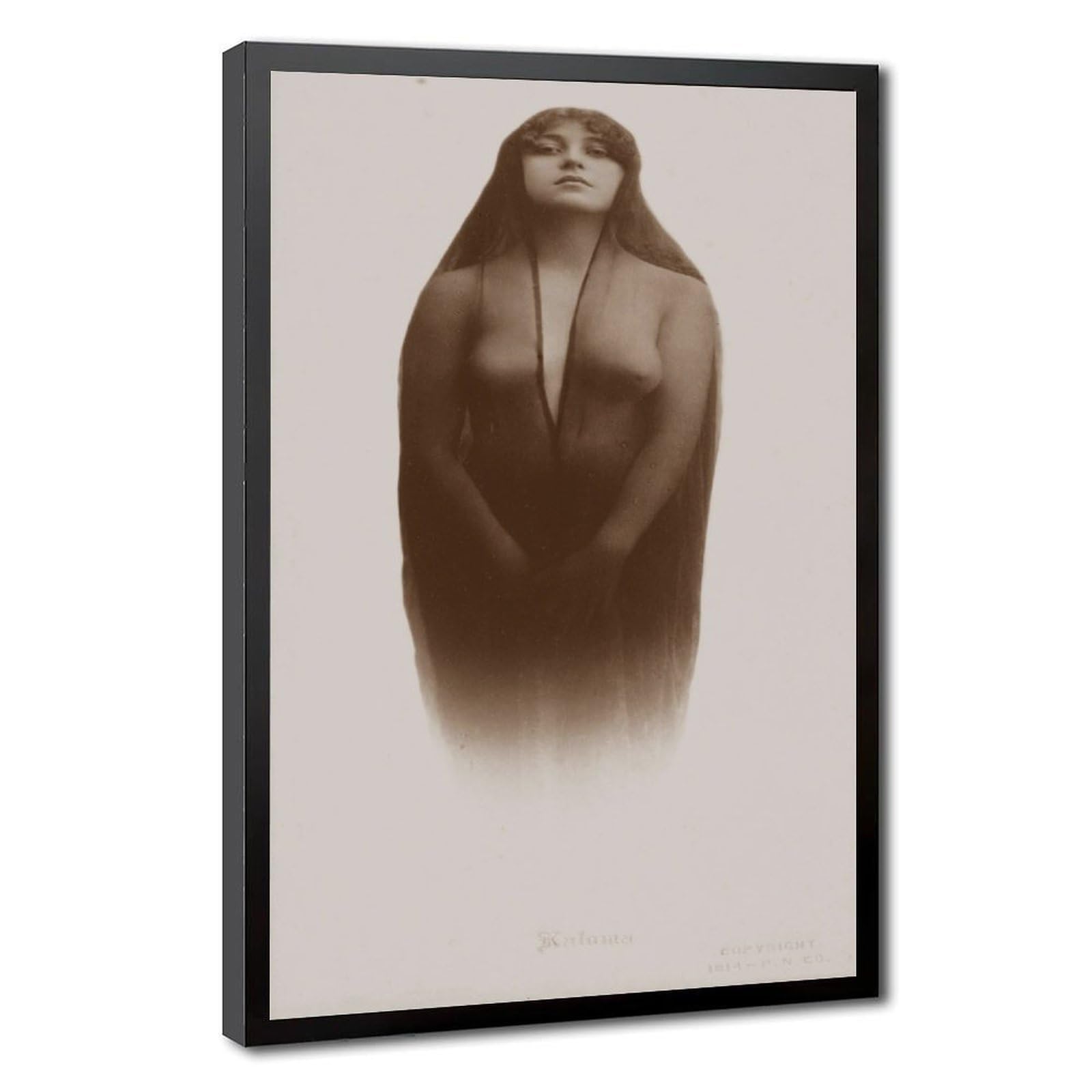 WCYB Josephine Earp The Common Law Wife of Wyatt Earp Old West Lawman And Gambler Prints Posters Canvas Deco Paintings Wall Art For Office Hangable Frame 1