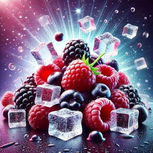 Arôme framboise mûre Ice Berry Breeze Sasami 100 ml pour e-liquide DIY