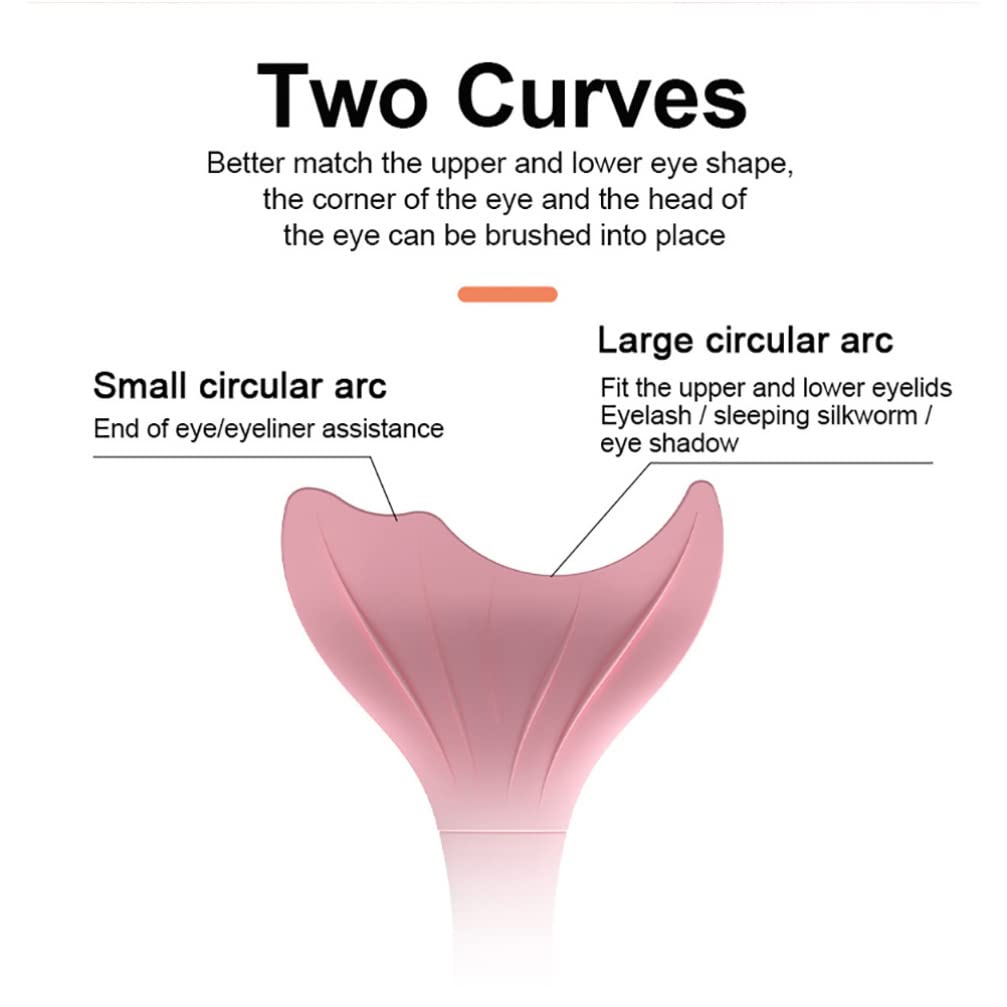 LALAFINA Eyeliner Auxiliary Artifact Mascara Aid Tool Lash Separator Tool Makeup Holder Eyeliner Aid Tool Eyeliner Stencils Eyeliner Drawing Aid Buddy Eyeshadow Eyelash