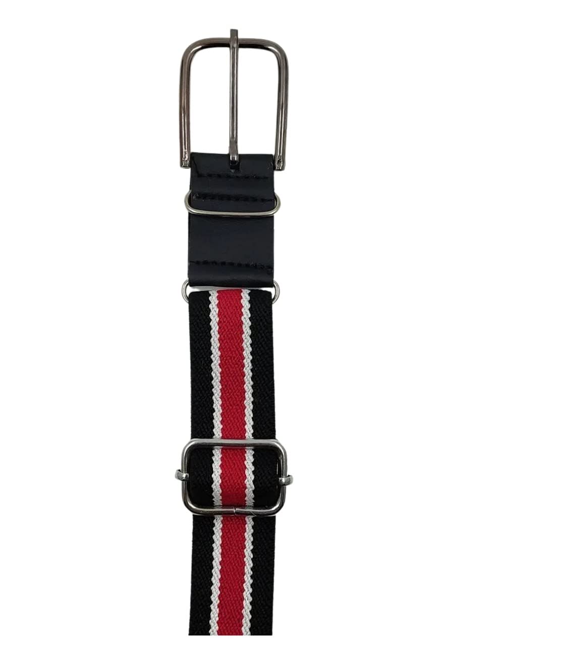 Zacharias Boy's Stretchable Striped Cotton Belt for kids (A-03_Multicolor_Pack of 3) (1-4 Years)