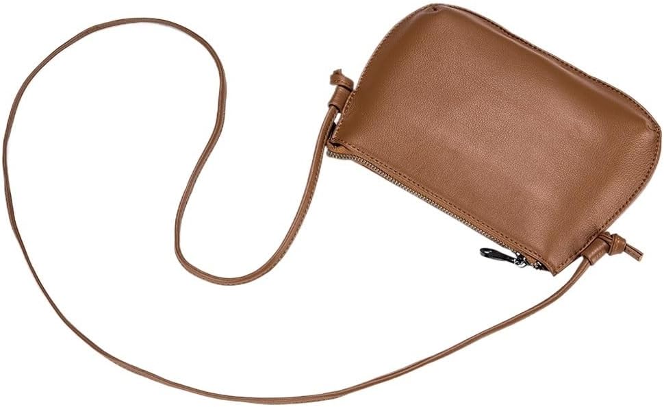 HBJWOV Genuine Leather Shoulder Crossbody Bag for Women s Mobile Phone With Large Capacity(white-Patch five-pointed star4)