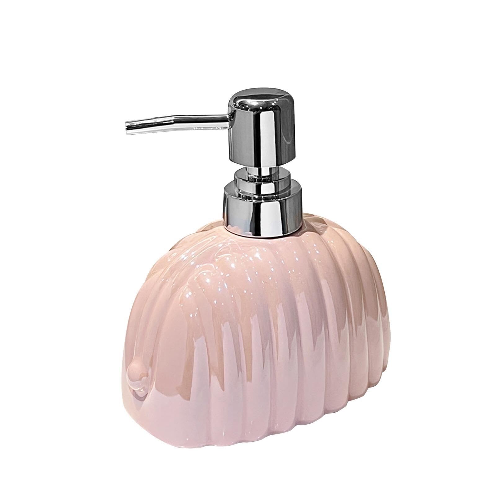 KEXYOAN Ceramic Soap Dispenser Pump Bottle Reusable Multipurpose Dish Lotion for Bathroom New Home Essentials