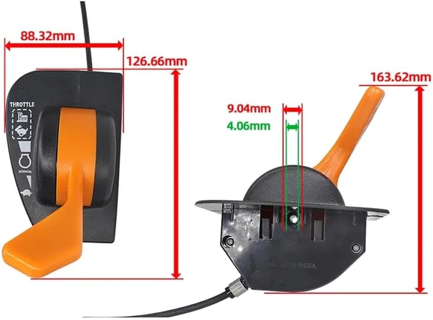 Throttle Choke Control Compatible With D100 D105 D110 D120 Lawn Tractors Fits GY21983 Replacement Part
