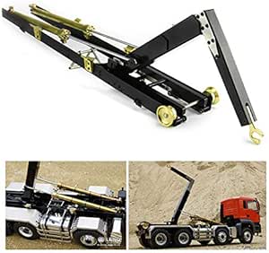 Cylindre Hydraulique LESU Yz-1204 Pour Camion Benne RC 1/14 - Vérin Huile Modélisme Camion TAMIYA