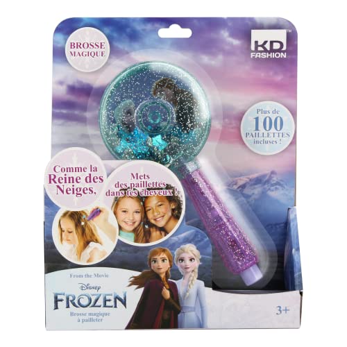 KID FASHION - REINE DES NEIGES 2- Brosse magique à paillettes - T21900 Cover