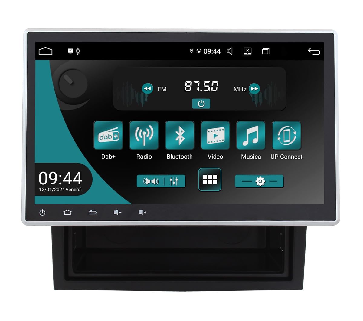 Autoradio con CarPlay y Android Auto por cable para Fiat Ducato 2006-2020 8