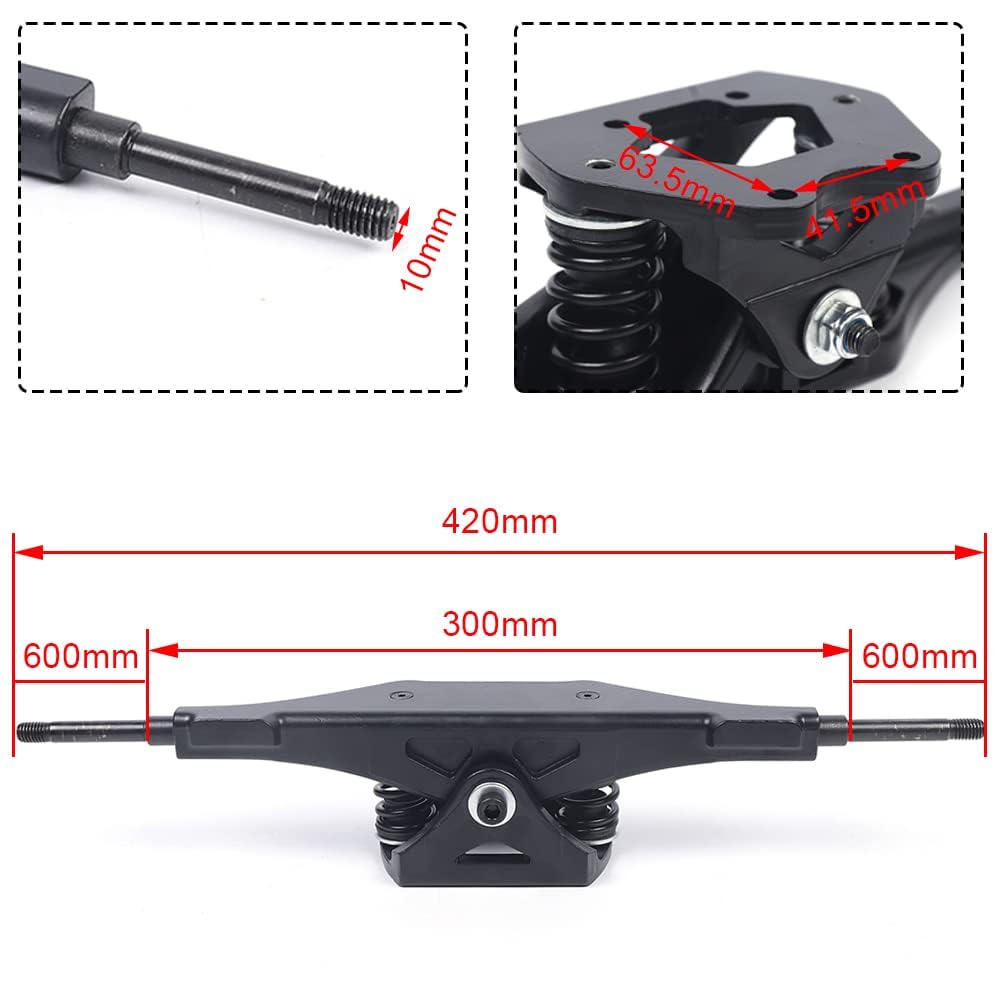 Kit de roues de skateboard électrique tout-terrain, 20,32 cm, longboard, skateboard, longboard, Speedboard, tout-terrain, pour hors-piste, longboard, VTT, etc
