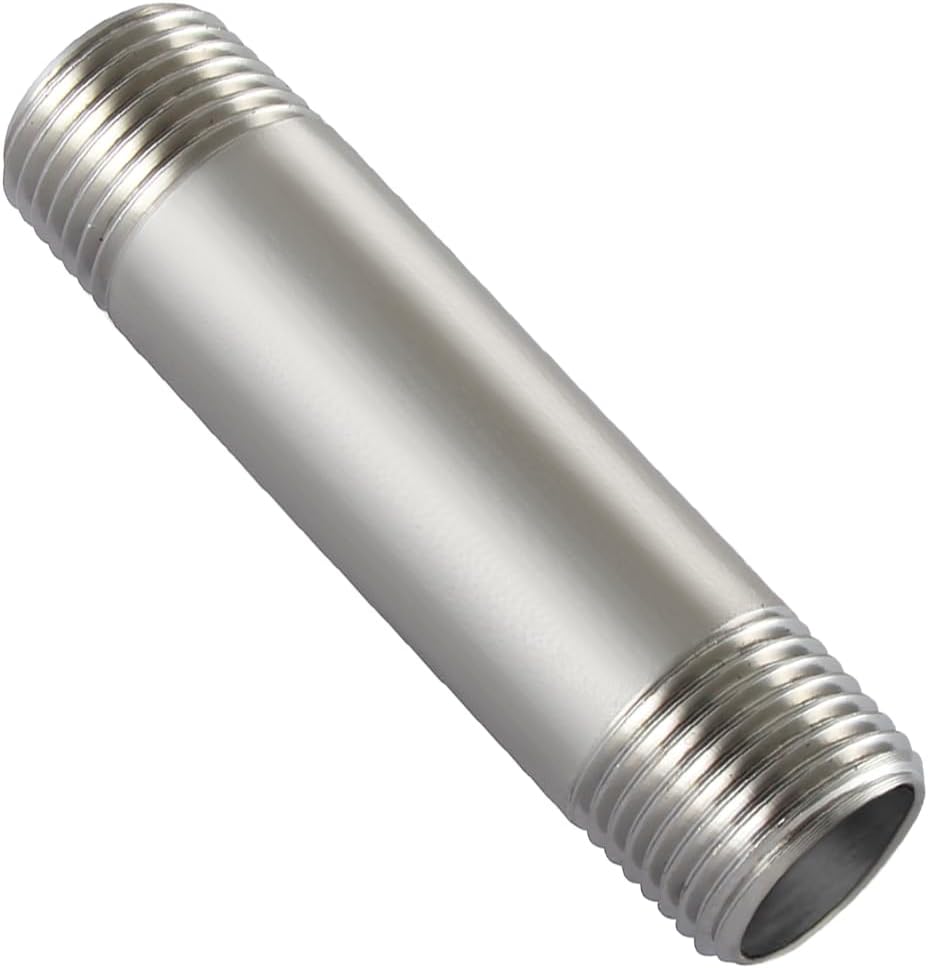 Beduan Stainless MPT to MPT Pipe Nipple