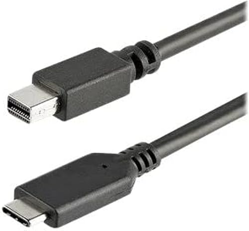 Miniatura 7 de StarTech .com 1M  3.3FT USB-C a Mini DisplayPort Cable - 4K 60Hz - Negro - USB 3.1 Tipo C a Adaptador de MDP (CDP2MDPMM1MB)