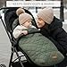Warm and Cozy Winter Stroller Cover for Baby - Waterproof Bunting Bag with Soft Fleece Lining and Universal Fit for Strollers - Protective Footmuff Blanket for Ultimate Comfort in Wind, Rain & Snow