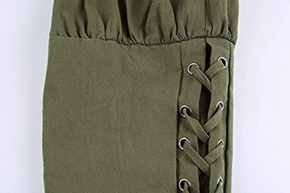 Men's Ankle Banded Pants Medieval Viking Navigator Pirate Costume Trousers Renaissance Gothic Pants - Image 6