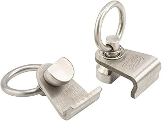 BASE RACK EYEBOLT TIE-DOWNS; SPRING-LOADED; ONE PAIR