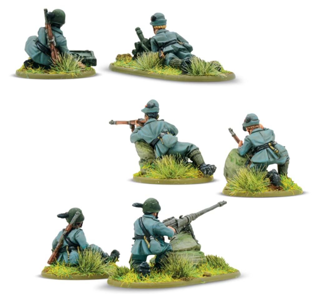 Warlord Games Italian Alpini Weapons Teams - Image 3