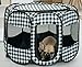 Portable Pet Playpen, Dog Playpen Foldable Pet Exercise Pen Tents Dog Kennel House Playground for Puppy Dog Yorkie Cat Bunny Indoor Outdoor Travel Camping Use