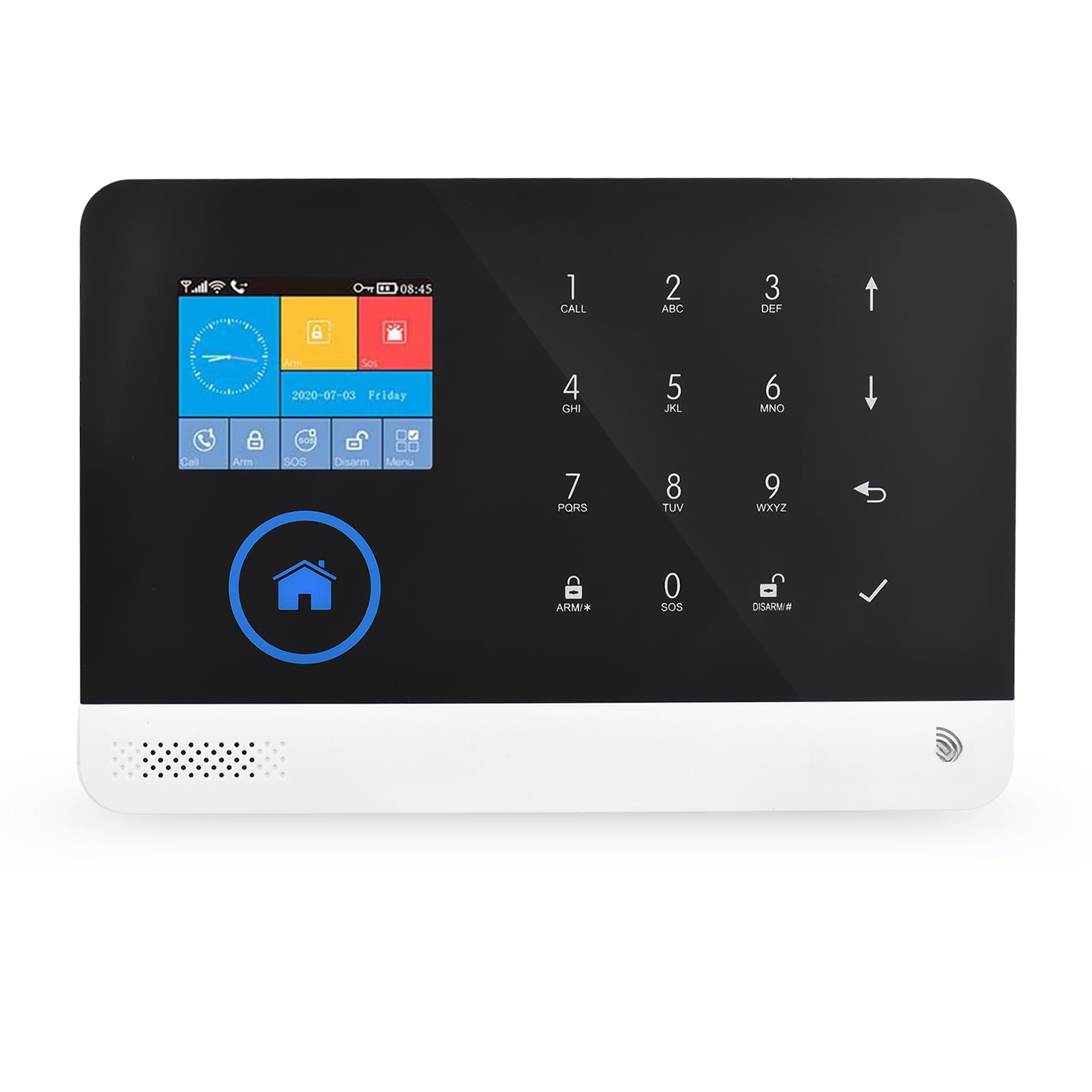 WiFi GSM Wireless Home Alarm System APP Alert Works with DIY Kit Remote Controls Door Window Sensors PIR Motion Detectors Siren Cards for Office Shop Apartment — view 9