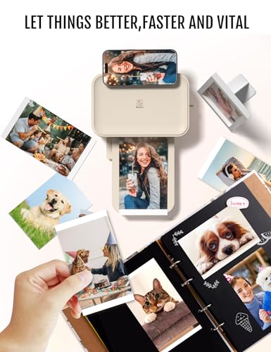 iDPRT 4x6 Photo Printer, CP4100 Instant Photo Printer for