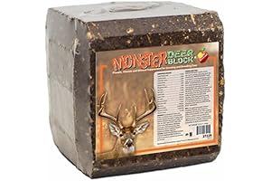 RIDLEY 25LB Monster Deer Block: The Tasty Health Treat for Deer