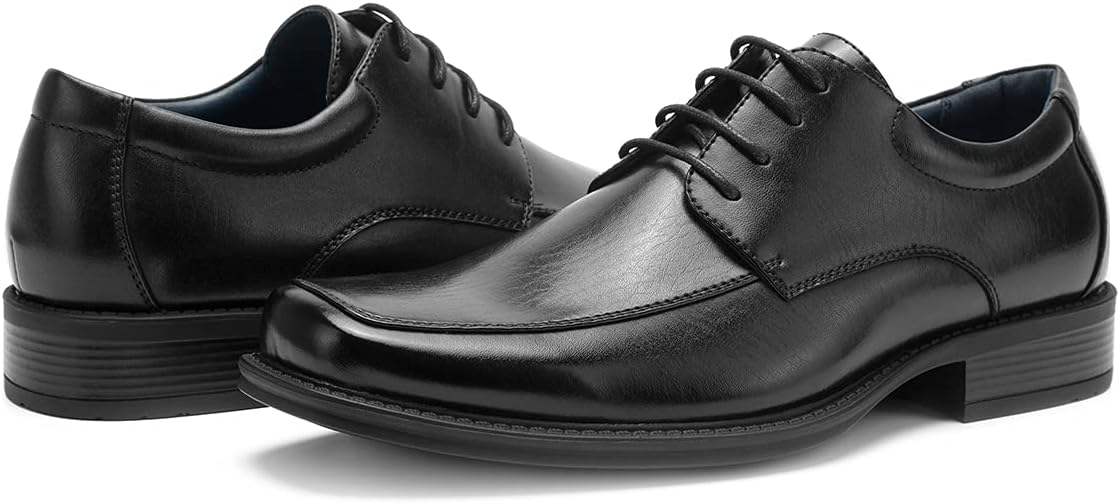 Temeshu Men's Oxford Classic Dress Shoes Casual Business Formal Lace up Shoes Lightweight DS11 - Image 6
