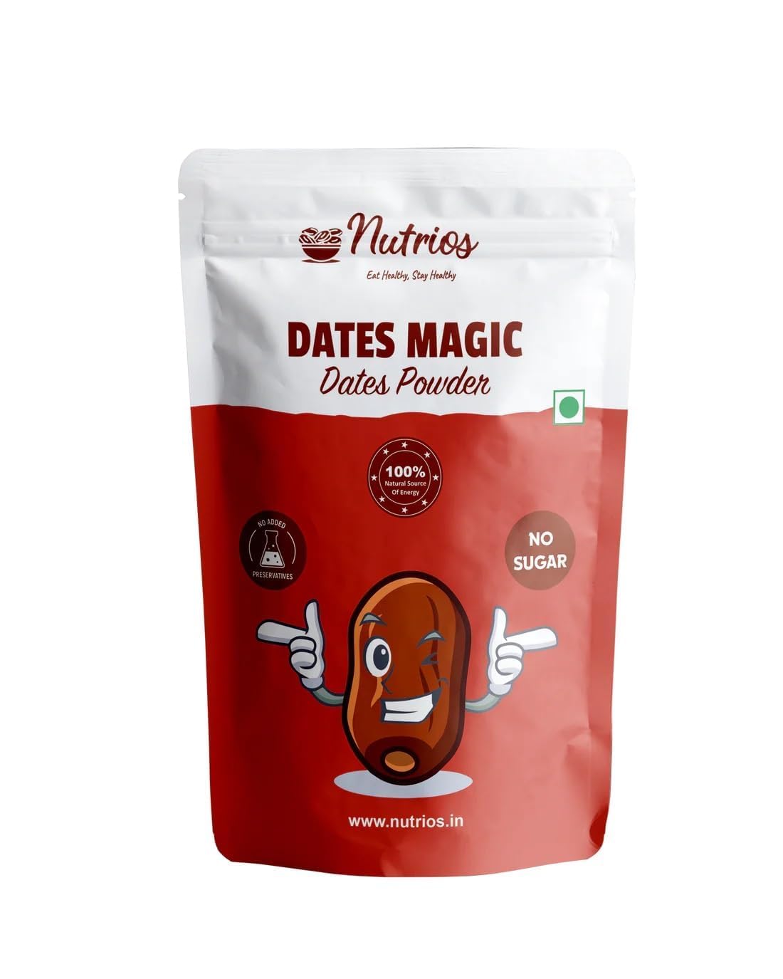 Nutrios Dates Powder, 100% Energy Booster, All Natural, No Preservatives, No Added Sugar, Gluten Free, Vegan, Non GMO, Plant Based 300 Gram (Dates Powder, 300 Gm) (B0C96G9G6M) Amazon Price History, Amazon Price Tracker