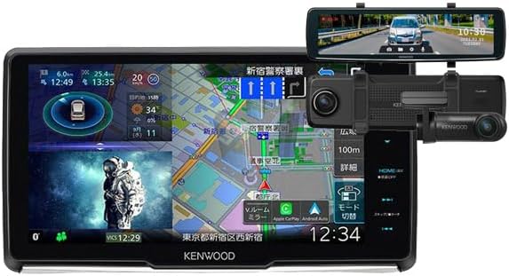 MDV-M911HDF+DRV-EMN5700彩速ナビ9V型フローティングモデル+ルーム 