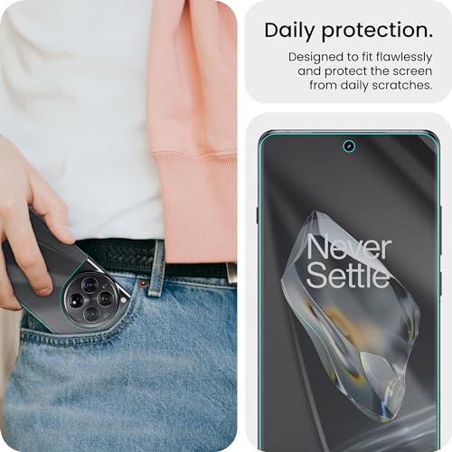 Image of FIRST MART Screen Protector for OnePlus 12 5G (6.82 Inches) Edge-to-Edge Front and Back Guard with Installation Kit, Case Friendly Screen Coverage| Matte, Ultra Thin Unbreakable Membrane