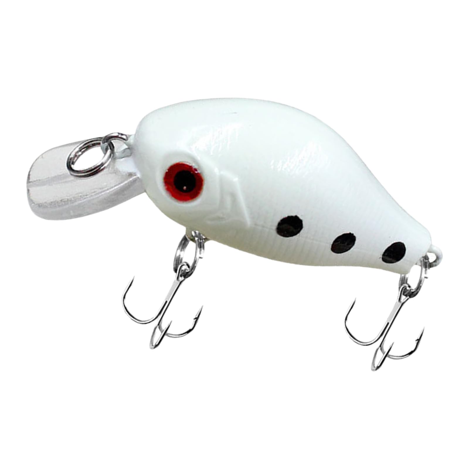 Zwwaazhf Noctilucent Crankbait Baits For Saltwater Fishing Trout Crankbaits Artificial Swimbait Minnow Fishing Lure With Hook Crankbait Panfish