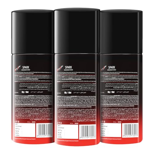 Image of KamaSutra Men Spark Deodorant Spray | Fresh Long-Lasting Aroma | 150ml Each (Pack of 3)