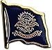 Flagline North Dakota - 3/4 in x 3/4 in State Lapel Pin