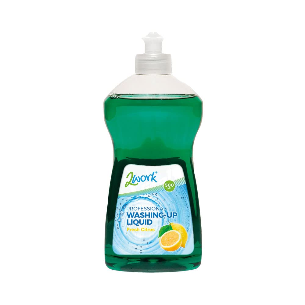 Washing Up Liquid Fresh Citrus 500ml (Pack of 12) 2W77762