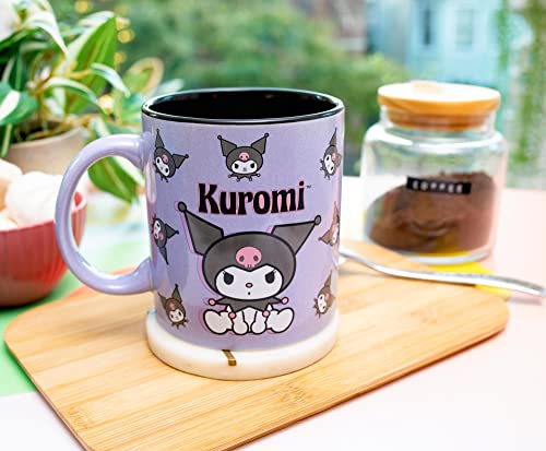 Toynk Sanrio Hello kitty and friends Kuromi Purple Ceramic Mug - Image 3