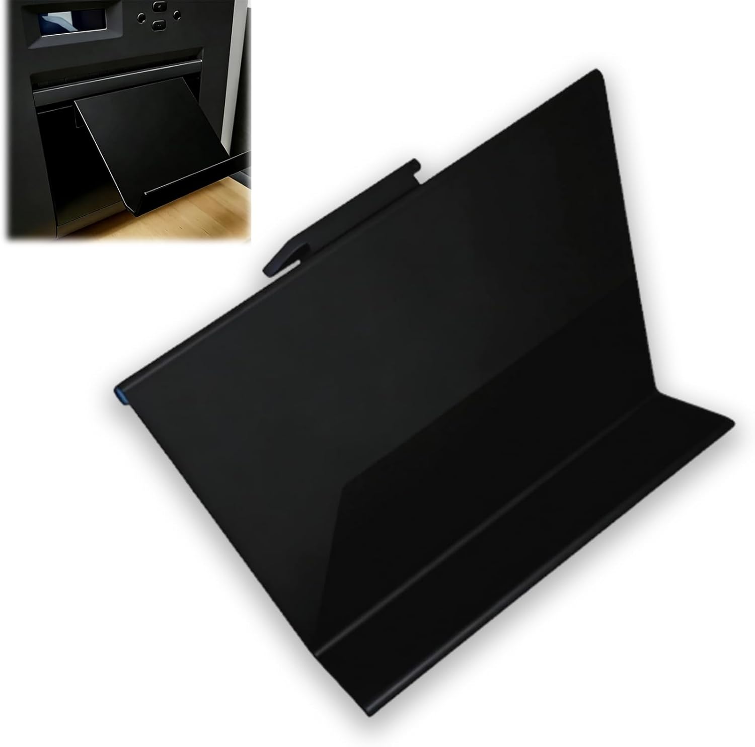 Replacement Output Tray for HiTi P525L Printer, Photo Print Collection Catcher, Drop-in Output Recovery Tray, Prevents Photo Falling (Black)