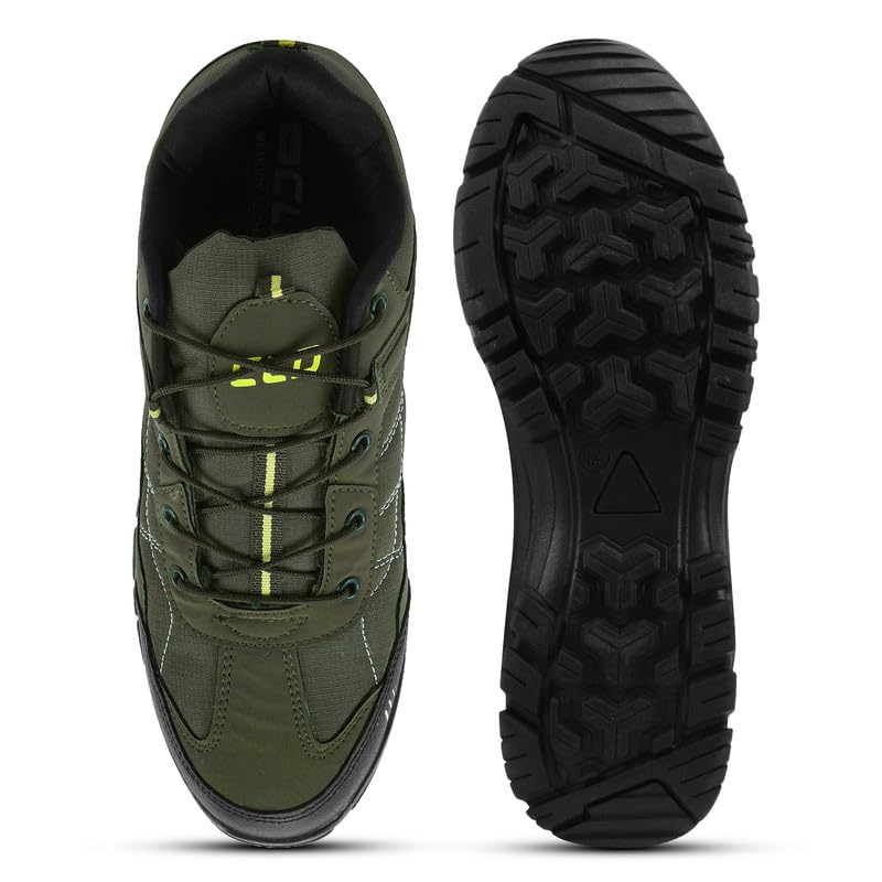 Image of CLD Trekking Shoes for Man Outdoor Hiking Shoes for Man high Neck Shoe for Men Anti Skid Trekking Boots Water Repellent Tracking Shoe for Men Breathable Hiking Boots