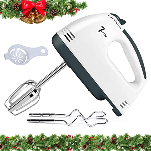 Hand Mixer Electric, 7 Speeds Handheld Mixer with Egg Separator, ...