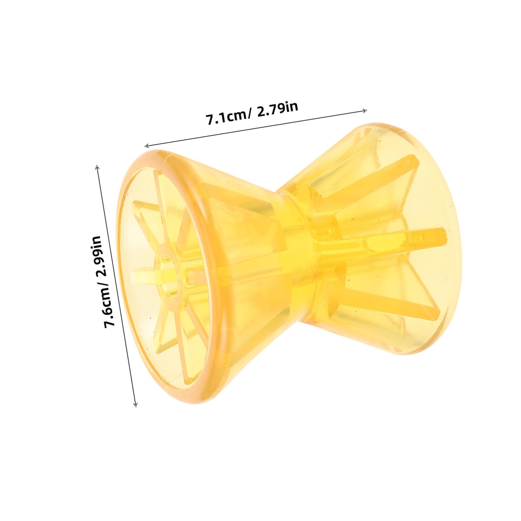 Sosoport Roller per Rimorchio in PVC Resistente Chiglia Antishock per Facile Accessorio per Kayak Yacht e Pontoon